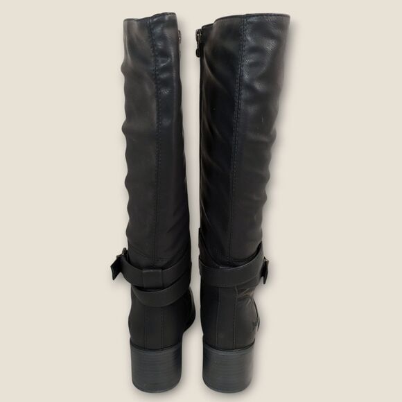 NEW Blowfish Malibu Women's Binda Vegan Leather Boot Black Local Sheriff 8.5M - Picture 7 of 12